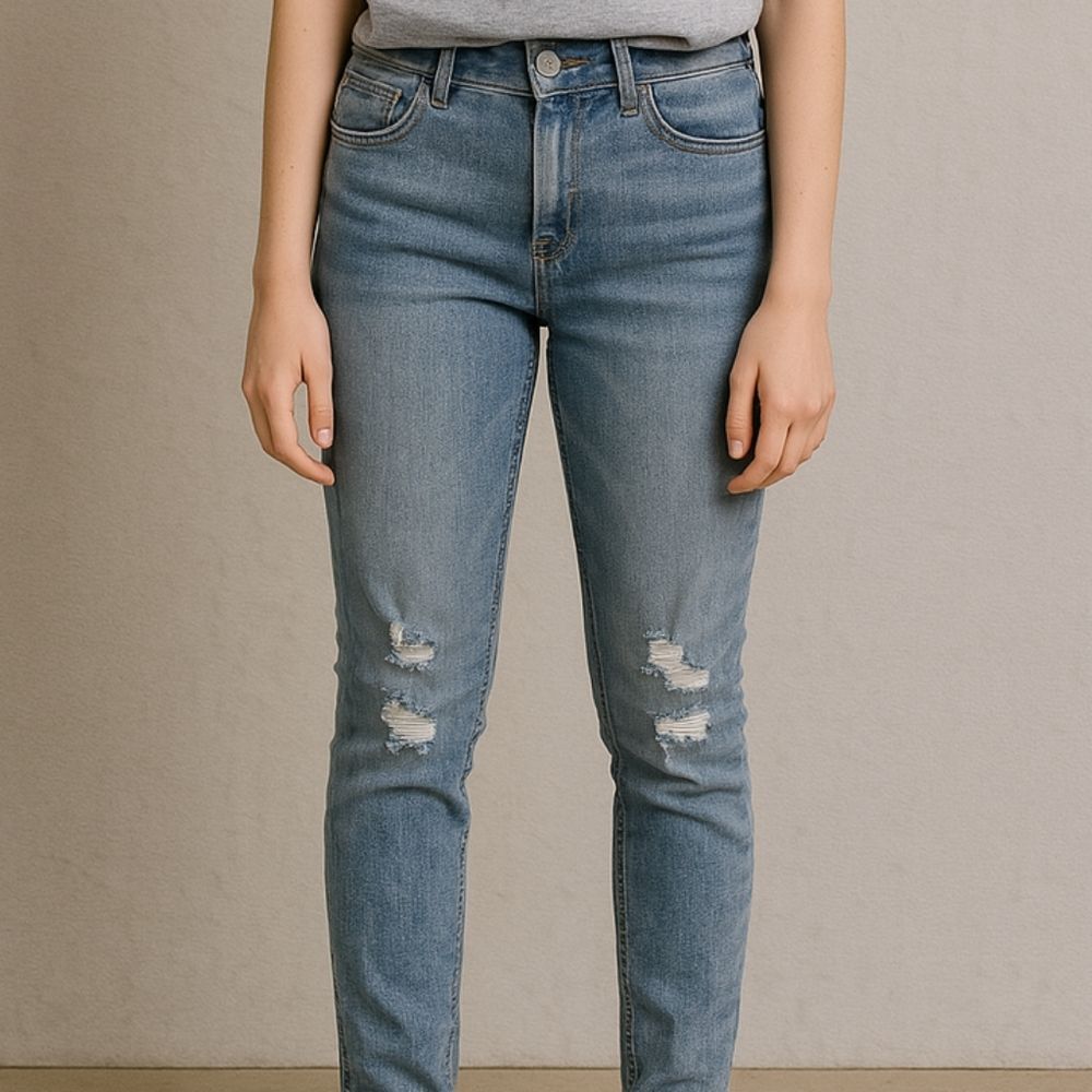 Justice girlfriend distressed jeggings girls 14 ankle